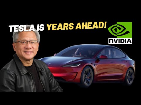 NVIDIA CEO: Tesla&#039;s Self-Driving Tech &#039;Far Ahead&#039; - Future of Cars?