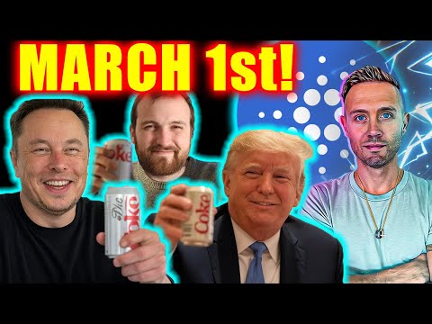 Cardano BOMBSHELL: Grayscale Files ADA ETF! Trump &amp; Musk Rumors Swirl!
