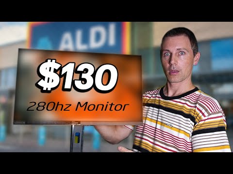 I Bought a Gaming MONITOR From ALDI for $130...! Does it SUCK? (R25F-30)