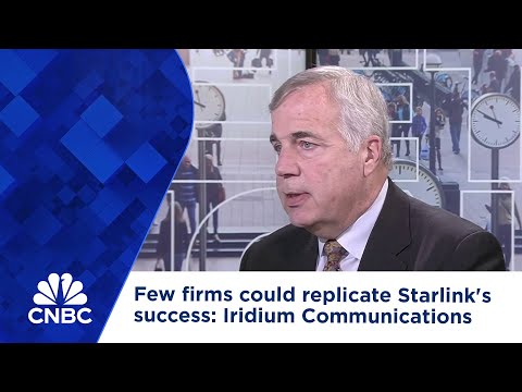 Few firms could replicate Starlink&#039;s success: Iridium Communications