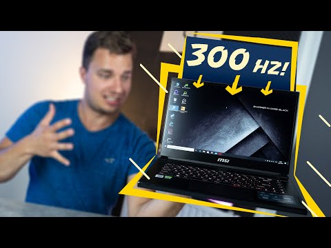 Ten LAPTOP ma ekran 300 Hz! Test MSI GS66 Stealth