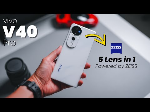 vivo V40 Pro: This Phone Wants to Replace Your Camera | 5 Built-in ZEISS Multifocal Lenses