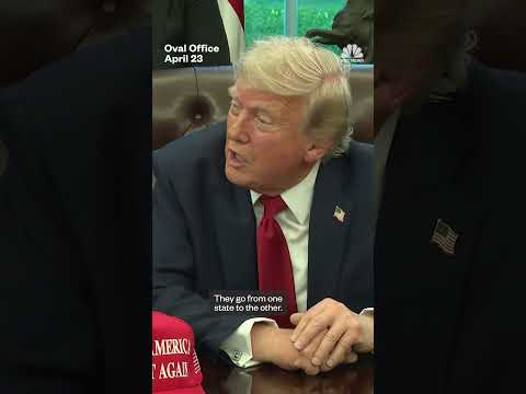 President Trump says a millionaire tax would be &#039;very disruptive&#039;