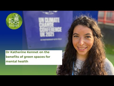 Dr Katherine Kennet on the benefits of green spaces for mental health