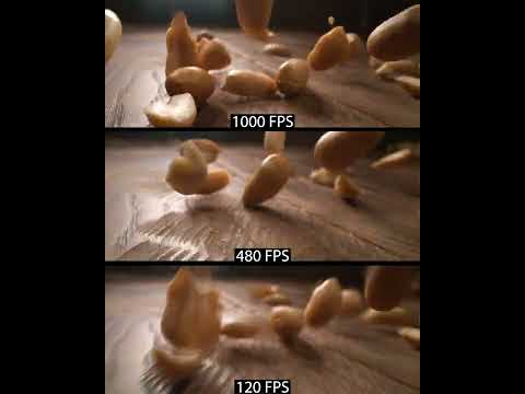 EXTREME SlowMo Camera Comparison 1000fps vs 120fps! #slowmotion #fps #cinematography