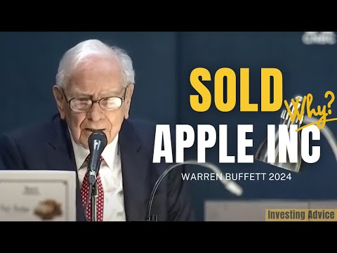 Warren Buffett explains Why He Sold Apple Stock | Berkshire Hathaway 2024