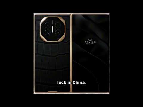 Caviar Unveils Luxury: Huawei Mate XT Ultimate Customized!