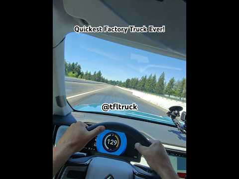 Look! 2025 Rivian R1T Is the Quickest Factory 1/4-mile Pickup Truck!