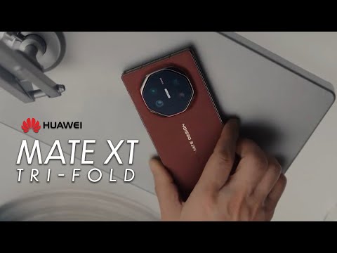 Huawei Mate XT 😱 🔥 Triple Folding Phone OFFICIAL!!