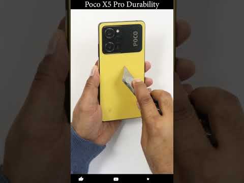 Weakest Smartphone of 2023 - POCO X5 Pro Durability Test #shorts #short