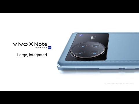 Vivo X Note: The big-screen business flagship Official Introduction