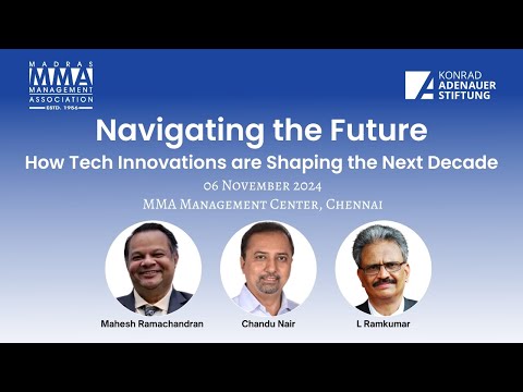 #Live: Navigating the future-How Tech Innovations are Shaping the Next Decade by Mahesh Ramachandran