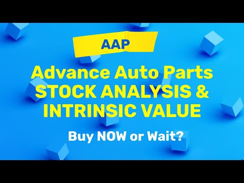 Advance Auto Parts (AAP) Stock Analysis and Intrinsic Value | Buy Now or Wait?