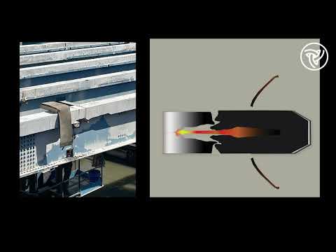 First McClugage Bridge Implosion