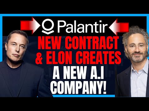 PLTR Stock Gets Great News! Elon Musk Created an AI Business, but is this really good news?