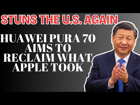 Breaking! Huawei&#039;s Latest Pura 70 Surpasses iPhone with Revolutionary 5G and AI Features.