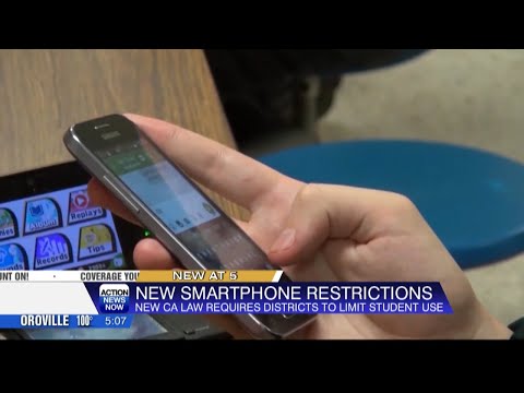 California becomes latest state to restrict student smartphone use at school