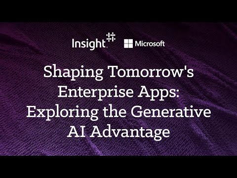 Shaping Tomorrow’s Enterprise Apps: Exploring the Gen AI Advantage