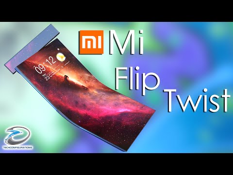 Xiaomi Mi Flip Twist ,Foldable Smartphone Design Introduction,Specs,Price, Launch Date #TechConcepts