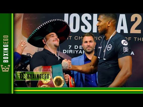 UNPACKED! ANTHONY JOSHUA &quot;STOPPING ISN&#039;T IN MY DNA&quot; TALKS ANDY RUIZ SECOND CHANCE