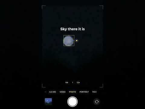 Using an iPhone to see planets #nasa #planets