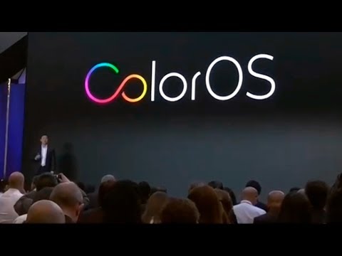 OPPO ColorOS 5.1 Reveal at Find X Launch Event 6/19/2018