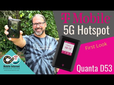 First Look: T-Mobile 5G Hotspot by Quanta D53