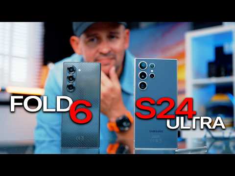 Samsung Galaxy Z Fold 6 vs. S24 Ultra ⚔️ MY HONEST COMPARISON!