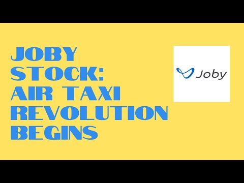 JOBY Stock: Electric Air Taxi Takes Flight in Dubai. Changed Urban Travel Forever!