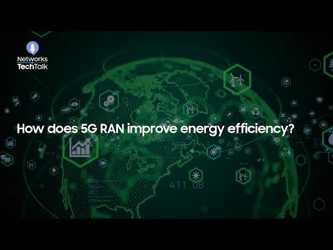 How does 5G RAN improve energy efficiency?