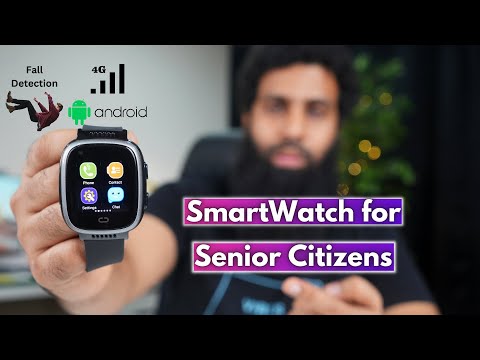 A Fall Detection smartwatch for seniors | Gift for Parents/Elders | AGEasy by Antara Smartwatch