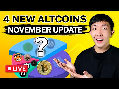 November Crypto Portfolio Update (Which Altcoins I&#039;m Buying and Selling)