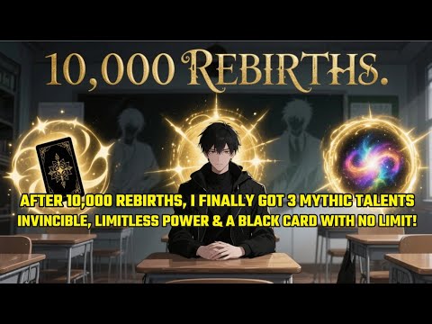AFTER 10,000 REBIRTHS, I GOT 3 MYTHIC TALENTS: Invincible, Limitless Power &amp; UNLIMITED MONEY