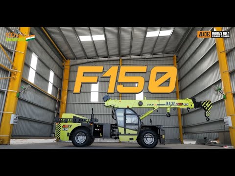 ACE F 150 New Generation Safe Crane - 15 Ton Lifting Capacity