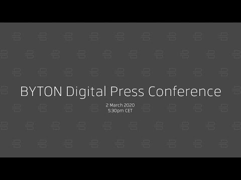 BYTON Digital Press Conference: Europe Sales Strategy