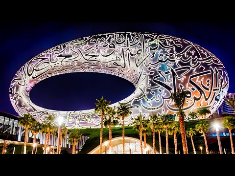 Dubai Museum of the Future Full Tour - World&#039;s Most Beautiful Building (4K Travel Video)