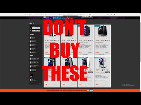 Don&#039;t Buy CyberpowerPC Prebuilt Gaming PCs