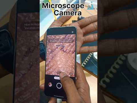 Microscope 🔬 Camera in Mobile #microscope #android #realme #shorts #short