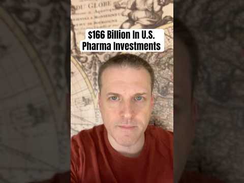 $166 Billion In U.S. Pharma Investments #trump #tariffs #pharma #roche #elililly #novartis #jandj