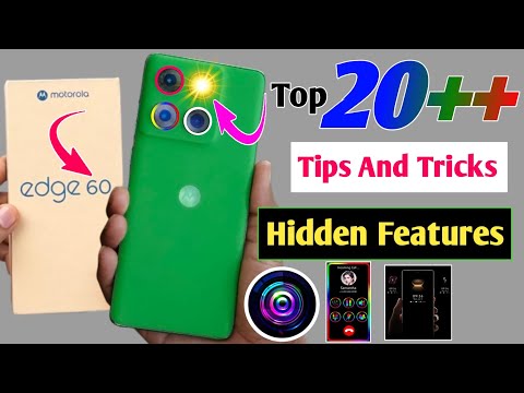 Motorola Edge 60 Tips and Tricks / Moto edge 60 Top 20+ Hidden Features / moto edge 60 5g settings