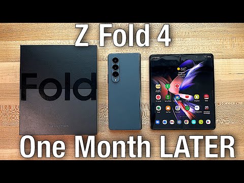 Samsung Galaxy Z Fold 4 Review - 1 Month Later!