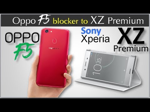 Oppo F5 vs Xperia XZ Premium - Full Comparison