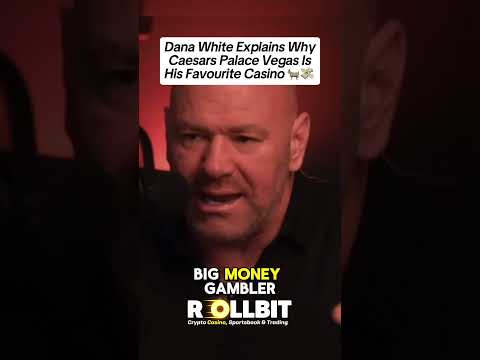 Caesars Palace is the GOAT #danawhite #gambling #vegas #casino