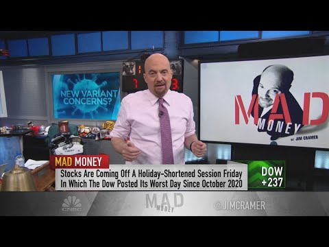 Jim Cramer on Covid omicron variant: Panic is not an investment strategy