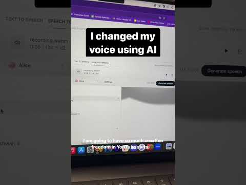 AI to change your voice - Ansh Mehra