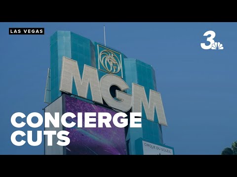 MGM cuts in-person concierge at several Las Vegas resorts