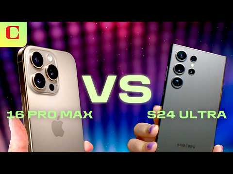 iPhone 16 Pro Max vs. Galaxy S24 Ultra: Spec Comparison