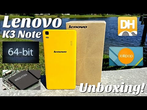 Lenovo K3 Note - [Hands on] - MTK6752 - 5.0 Lollipop - 5.5&quot; FHD 1080P - 2GB/16GB - 13MP