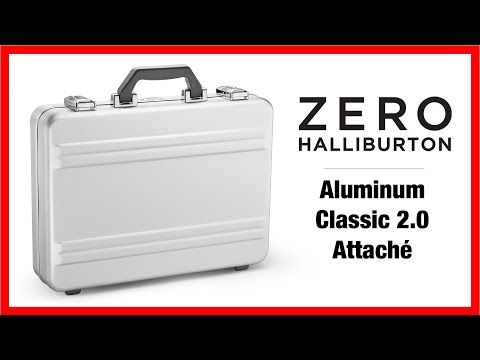 Zero Halliburton Classic 2.0 Premier Aluminium Attaché Case