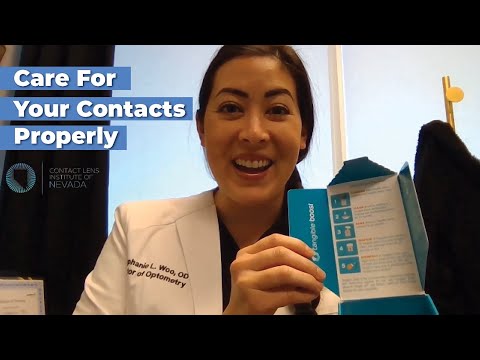 How To Care For Contact Lenses With Tangible Boost